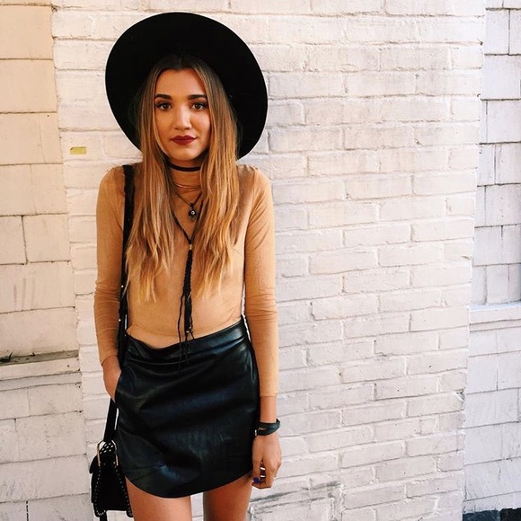 LF Dresses & Skirts - LF Leather Mini Skirt